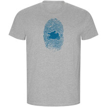 KRUSKIS Motorbiker Fingerprint ECO Short Sleeve T-Shirt