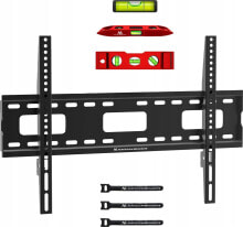 Brackets and racks for televisions and audio equipment