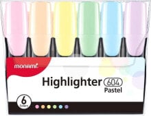 Astra Zakreślacz 604 komplet 6szt Pastel MONAMI