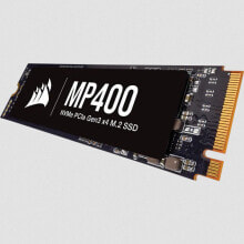 Внутренние твердотельные накопители (SSD) corsair MP400 M.2 1000 GB PCI Express 3.0 QLC 3D NAND NVMe CSSD-F1000GBMP400R2