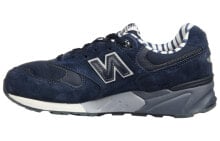 New Balance 999系列 防滑耐磨 低帮 跑步鞋 女款 蓝色 / Sport Shoes New WL999WF