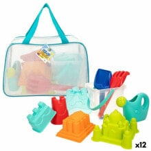 Beach toys set Colorbaby polypropylene (12 Units)