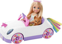Lalka Barbie Mattel Chelsea + autko i piesek (GXT41)