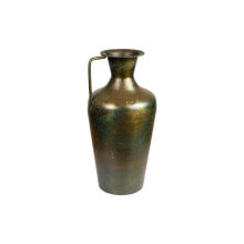 Vase Romimex Antique Brown Metal 25 x 51 x 25 cm With handle