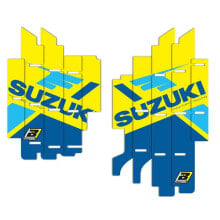 BLACKBIRD RACING Suzuki KSRT 22 A302R9 Radiator Fin Graphics Kit