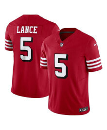 Nike men's Trey Lance Scarlet San Francisco 49ers Vapor F.U.S.E. Limited Jersey
