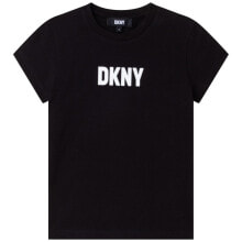 Спортивная одежда, обувь и аксессуары DKNY D35S29 Short Sleeve T-Shirt