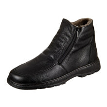 Мужские высокие ботинки мужские ботинки высокие зимние черные кожаные Solid Natural Nature 113