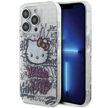 SOURCING Hello Kitty Hkhcp13Xhdgpht iPhone 13 Pro Max 6.7 Biały Iml Kitty On Bricks Graffiti phone case