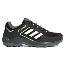Мужская спортивная обувь для треккинга мужские кроссовки спортивные треккинговые черные текстильные низкие демисезонные Adidas Terrex Eastrail