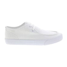 Lugz Sterling MSTERLC-100 Mens White Canvas Lace Up Lifestyle Sneakers Shoes купить онлайн