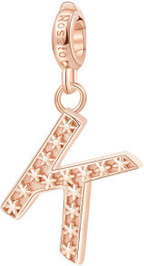 Женские ювелирные шармы bronze pendant on the letter &quot;K&quot; Storie RZ089