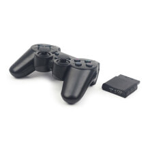 Gembird JPD-WDV-01 игровой контроллер Геймпад ПК, Playstation 2, Playstation 3 RF Черный