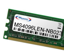 Memory Modules (RAM) memory Solution MS4096LEN-NB023 - 4 GB - 1 x 4 GB