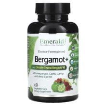 Bergamot+, 60 Vegetable Caps