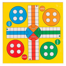 SOFTEE Play Parchis Board Board Game