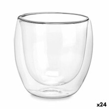 Glass Transparent Borosilicate Glass 246 ml (24 Units)