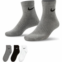 Sports Socks Nike Everyday Lightweight Grey 3 pairs