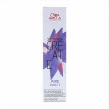 Semi-permanent Colourant Wella Fresh Create Pure Violet (60 ml)