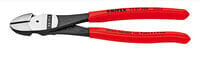 74 01 200 - Diagonal-cutting pliers - Chromium-vanadium steel - Plastic - Red - 20 cm - 263 g