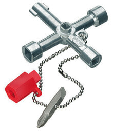 Торцевые головки, свечные ключи, торцевые ключи Ключ для электрошкафов Knipex 00 11 03
