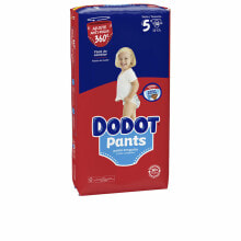 Disposable nappies Dodot Pants Size 5 Knickers (58 Units)