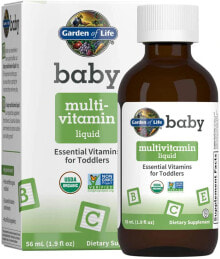 Витаминно-минеральные комплексы garden of Life Baby Multivitamin Liquid Жидкий мультивитаминный комплекс для малышей 56 мл