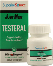 Витамины и БАДы для мужчин superior Source Just Men™ Testeral  Бустер тестостерона 60 таблеток