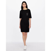 ARMANI EXCHANGE 8NYADX_YJG3Z Short Sleeve Dress