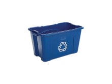 Rubbermaid Commercial 571873BECT 18-gallon Recycling Box - 18 gal Capacity - Rec