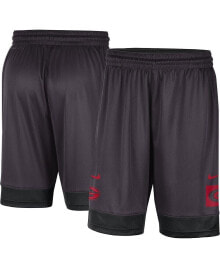 Nike men's Charcoal Georgia Bulldogs Performance Fast Break Shorts