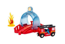 Детские игровые наборы и фигурки из дерева bRIO Smart Tech Sound Rescue Action Tunnel Kit Тунель 33976