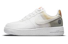 Nike Air Force 1 Low Crater 低帮 板鞋 GS 米白 / Кроссовки Nike Air Force 1 Low Crater GS DH4339-100