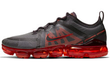 Nike Vapormax 低帮 跑步鞋 男女同款 黑红 2019 / Кроссовки Nike Vapormax 2019 AR6631-601