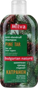 Anti-Schuppen-Shampoo mit Kiefernteer für alle Haartypen - Milva Pine Tar Shampoo