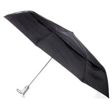 Totes Men s One-touch Auto Open Close Vented Canopy Umbrella Black - 8414 купить в интернет-магазине