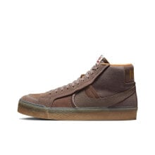 Nike SB Blazer Mid 防滑减震耐磨 中帮 板鞋 棕褐色 / Кроссовки Nike SB Blazer Mid DV5468-200