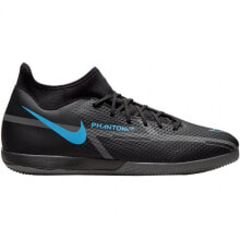 Мужская спортивная обувь для бега Мужские кроссовки спортивные для бега черные текстильные низкие Nike Indoor shoes Nike Phantom GT2 Academy DF IC M DC0800-004