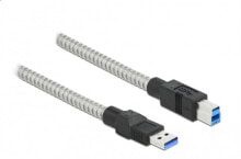 DeLOCK 86779 USB кабель 2 m 3.2 Gen 1 (3.1 Gen 1) USB A USB B Серебристый