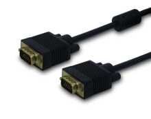 Компьютерные разъемы и переходники savio CL-29 VGA кабель 1,8 m VGA (D-Sub) Черный