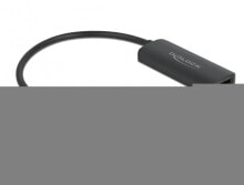 DeLOCK 63206 видео кабель адаптер 0,24 m HDMI Тип A (Стандарт) Черный