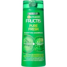 Strengthening shampoo for quickly greasy hair Fructis (Pure Fresh Purifying Shampoo)