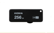 Kioxia TransMemory U365 USB флеш накопитель 256 GB USB тип-A 3.2 Gen 1 (3.1 Gen 1) Черный LU365K256GG4