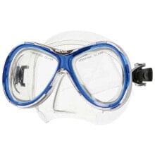 Masks and snorkels for scuba diving