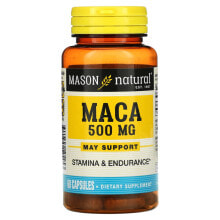 Масон Натурал, Мака, 500 мг, 60 капсул