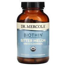 Biothin, Bitter Melon and Goldenseal, 120 Capsules