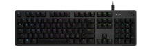 Клавиатуры Logitech G G512 Carbon клавиатура USB QWERTZ Немецкий Черный 920-008726