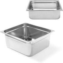Посуда и емкости для хранения продуктов GN container 2/3 stainless steel Profi Line height 200 mm - Hendi 801307