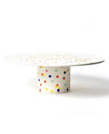 Happy Everything by Laura Johnson Happy Dot Cake Stand, 14
