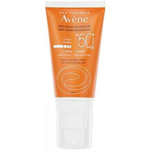 Средства для загара и защиты от солнца avene Very High Protection Cream Spf50+ Солнцезащитный крем для сухой чувствительной кожи 50 мл